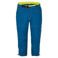 Spodnie wspinaczkowe Milo Jote 3/4. Niebieskie spodnie materiałowe męskie Milo, m, bez wzorów. Za 299.00 zł.