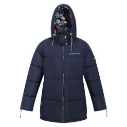 Kurtka turystyczna damska Galician CLR Regatta pikowana. Niebieskie kurtki damskie Regatta, bez wzorów, z puchu, bez kaptura. W wyprzedaży za 379.99 zł.