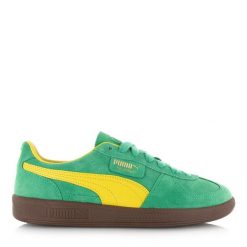 Buty do chodzenia dla dorosłych Puma Palermo. Zielone obuwie sportowe damskie Puma, bez wzorów, trekkingowe. Za 260.00 zł.