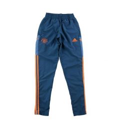 Second life - Spodnie dresowe męskie Premier League HEAT.RDY Adidas - Jak nowy. Niebieskie spodnie sportowe męskie Adidas, l, bez wzorów, z dresówki, do biegania. Za 149.06 zł.