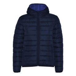 Womens/Ladies Norway Slim Padded Jacket. Niebieskie kurtki sportowe damskie ROLY, bez wzorów, z puchu, bez kaptura, trekkingowe. Za 152.99 zł.