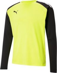 Bluza bramkarska męska Puma teamPACER GK LS żółto-czarna 704933 42 S. Czarne bluzy męskie NoName, m, bez wzorów, bez kaptura. Za 146.58 zł.