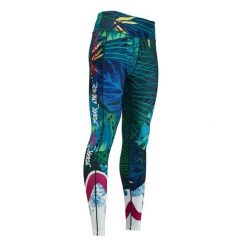 Damskie legginsy Silvini Veroli. Czerwone legginsy damskie Silvini, bez wzorów. W wyprzedaży za 208.50 zł.