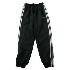 Second life - Spodnie dresowe męskie 3 białe paski - Stan bardzo dobry. Czarne paski damskie Adidas, bez wzorów, z dresówki, sportowe. Za 143.46 zł.