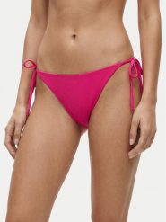Guess Dół od bikini E6GO27 KF442 Różowy. Czerwone bikini damskie Guess, s, z aplikacjami. Za 149.99 zł.