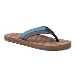 Japonki plażowe męskie Oakley Burke Flip Flop. Brązowe buty sportowe męskie Oakley, bez zapięcia. Za 69.99 zł.