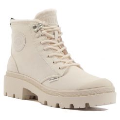 Trapery Palladium. Białe kozaki damskie Palladium. Za 659.99 zł.