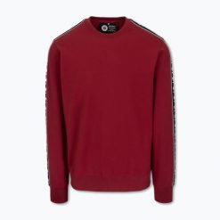 Bluza męska Pitbull Tape Nugget Crewneck Sweatshirt. Czerwone buty sportowe męskie PITBULL, bez zapięcia, na fitness i siłownię. Za 159.99 zł.