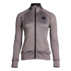 Damska bluza dresowa Gorilla Wear Cleveland. Szare bluzy damskie GORILLA WEAR, s, bez wzorów, z dresówki, bez kaptura. Za 240.55 zł.