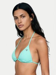 Guess Góra od bikini E6GJ44 KF442 Zielony. Zielone bikini damskie Guess, xs, z aplikacjami. Za 199.99 zł.