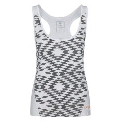 Top damski Kilpi NICA-W bawełniany. Białe koszulki sportowe damskie Kilpi, l, bez wzorów, z bawełny, sportowe, bez kołnierzyka. Za 50.25 zł.