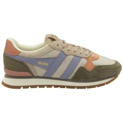 Sneakersy damskie Gola Colorado. Brązowe obuwie sportowe damskie Gola, bez wzorów. Za 425.50 zł.