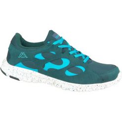Kappa Fox 241560-6966 44 Turkusowy. Niebieskie buty sportowe męskie Kappa, z tkaniny, bez zapięcia, do biegania. W wyprzedaży za 109.99 zł.