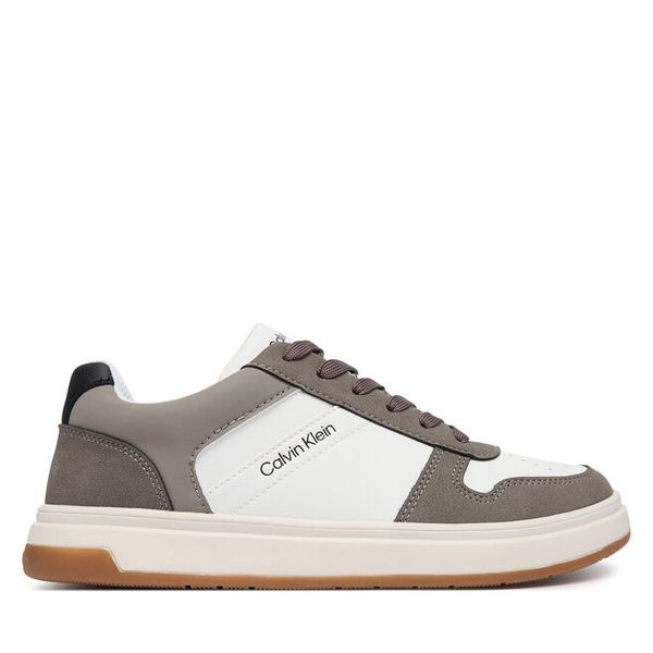 Sneakersy Calvin Klein. Białe trampki i tenisówki chłopięce Calvin Klein, bez wzorów, bez zapięcia. Za 439.99 zł.