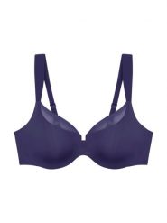 Triumph Biustonosz damski na fiszbinach - Illusion Curve Kobiety lila jednolity, 85E. Biustonosze Triumph, bez wzorów, z mikrofibry. Za 239.95 zł.