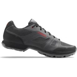 Buty damskie Giro Gauge. Szare obuwie sportowe damskie GIRO, bez wzorów, z nylonu, rowerowe. Za 269.50 zł.