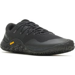 Buty do Biegania Męskie Merrell Trail Glove 7. Czarne buty sportowe męskie Merrell, bez zapięcia, do biegania. W wyprzedaży za 503.70 zł.