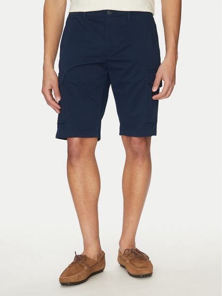 Tommy Hilfiger Szorty materiałowe John MW0MW31244 Granatowy Regular Fit. Niebieskie szorty męskie Tommy Hilfiger, m, bez wzorów, z bawełny. Za 239.99 zł.