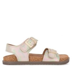 Sandały Lasocki Young. Żółte sandały dziewczęce Lasocki Young, bez zapięcia. Za 129.99 zł.