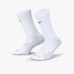 Skarpety Treningowe Nike DRI-FIT Strike. Białe skarpety męskie Nike, bez wzorów, z bawełny. Za 68.65 zł.