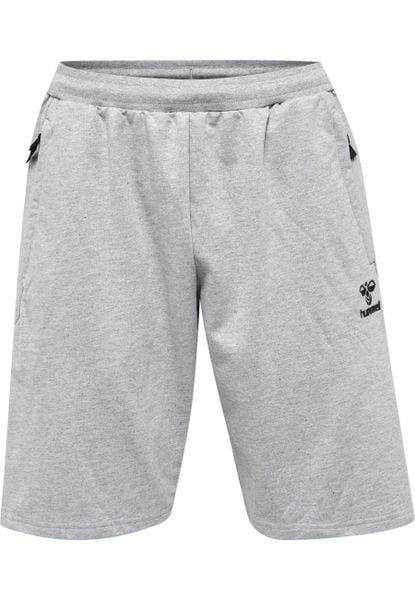 Szorty Hummel Move Grid. Szare krótkie spodenki sportowe męskie Hummel, s, bez wzorów, z bawełny, na fitness i siłownię. Za 117.90 zł.