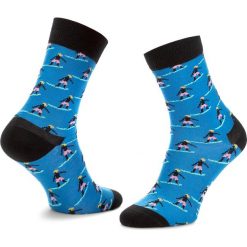Skarpety Wysokie Unisex HAPPY SOCKS - SUR01-6000 Niebieski. Skarpety męskie marki Happy Socks. Za 34.90 zł.