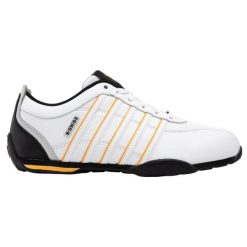 Sneakersy męskie K-swiss ARVEE 1.5 COURT STYLE białe (02453-151-M). Białe trekkingi męskie K-SWISS, trekkingowe. Za 279.00 zł.