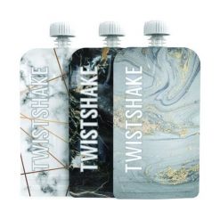 Twistshake Torba Wielokrotnego Użytku 3X220 Ml Marmurowy Szary. Torby i plecaki dziecięce Twistshake. Za 44.00 zł.