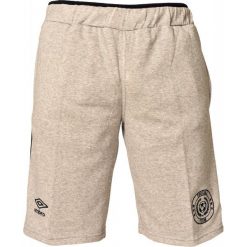 Umbro Spodenki Grigio Mel M. Brązowe krótkie spodenki sportowe męskie Umbro, z bawełny. W wyprzedaży za 59.00 zł.