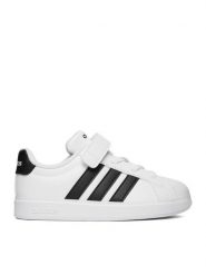 Adidas Sneakersy CEO-STREETTALK EL C JQ6144_ Biały. Białe buty sportowe chłopięce Adidas, bez wzorów, z materiału, bez zapięcia. Za 199.99 zł.