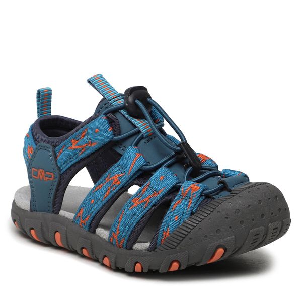 Sandały CMP. Niebieskie sandały chłopięce CMP, bez zapięcia. Za 129.99 zł.