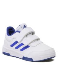 Adidas Sneakersy Tensaur Sport Training Hook and Loop Shoes H06307 Biały. Białe buty sportowe dziewczęce Adidas, bez wzorów, z syntetyku, bez zapięcia. Za 109.99 zł.