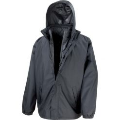 Parka Result Core. Czarne kurtki męskie RESULT, na zimę, m, bez wzorów, bez kaptura. Za 263.00 zł.