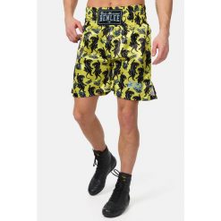 Szorty bokserskie Benlee Panther Boxing. Czarne krótkie spodenki sportowe męskie BENLEE, bez wzorów. Za 264.00 zł.