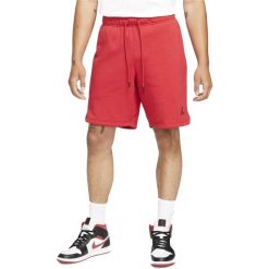 Spodenki męskie nike air jordan essentials fleece shorts gym red. Czerwone szorty męskie Nike, m, bez wzorów. Za 179.00 zł.