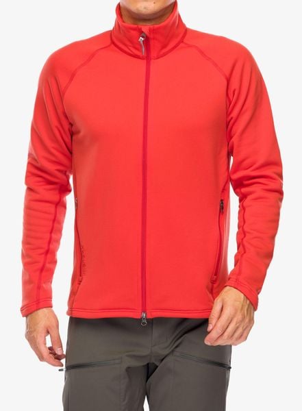 Kurtka polarowa męska Houdini Power Up Jacket. Czerwone kurtki męskie Houdini, m, bez wzorów, z materiału, bez kaptura. Za 850.99 zł.