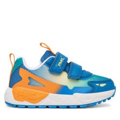 Sneakersy Primigi. Niebieskie trampki i tenisówki chłopięce Primigi, bez wzorów, bez zapięcia. Za 229.99 zł.