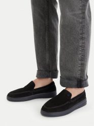 G-Star Raw Półbuty EO-JUMBO-01 MI08 Czarny. Czarne półbuty na co dzień męskie G-Star, ze skóry, retro, bez zapięcia. Za 158.99 zł.