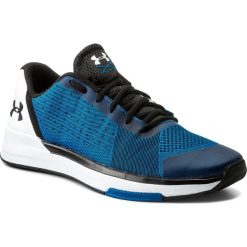 Buty UNDER ARMOUR - Ua Showstopper 1295774-899 Csb/Wht/Blk. Niebieskie buty sportowe męskie Under Armour, z gumy. W wyprzedaży za 239.00 zł.