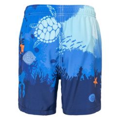 Spodenki kąpielowe dla dzieci Aquawave Bali. Niebieskie spodenki dla dziewczynek AQUAWAVE, na lato, bez wzorów, sportowe. Za 89.07 zł.