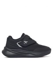 Calvin Klein Sneakersy Low Cut Velcro Sneaker V1X9-83478-1861 S Czarny. Czarne buty sportowe chłopięce Calvin Klein, bez wzorów, z materiału, bez zapięcia. Za 359.99 zł.