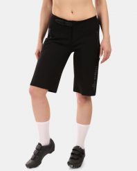 Damskie trailowe szorty kolarskie Kilpi HIXON-W. Czarne szorty sportowe damskie Kilpi, bez wzorów, z poliesteru, sportowe, rowerowe. Za 422.05 zł.