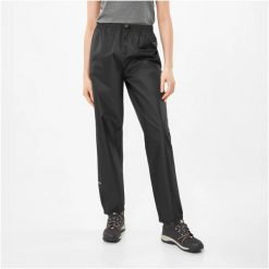Spodnie wodoodporne damskie VIKING Rainier Lady. Czarne spodnie sportowe damskie Viking, m, bez wzorów, z materiału, rowerowe. Za 129.90 zł.