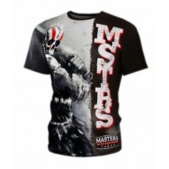 T-shirt Męski Fightwear Collection. Czarne t-shirty męskie Masters, m, bez wzorów, sportowe, bez kołnierzyka. Za 143.99 zł.