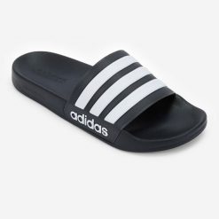 Second Life - Klapki basenowe Adidas Adilette Shower - Stan Doskonały. Białe klapki męskie Adidas, z materiału. Za 84.99 zł.