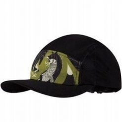 Buff Buff 5 Panel Go Cap 13804499930_L/XL 13804499930 Czarne One size. Czarne czapki i kapelusze męskie Buff, bez wzorów. Za 149.74 zł.