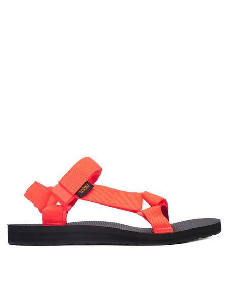 Teva Sandały Original Universal 1003987 Koralowy. Pomarańczowe sandały damskie Teva, bez wzorów, bez obcasa, na płaskiej podeszwie, bez zapięcia. Za 299.99 zł.