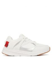 HUGO Sneakersy G01159 S Biały. Białe buty sportowe dziewczęce Hugo, bez wzorów, ze skóry, bez zapięcia. Za 589.99 zł.