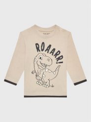 Blue Seven Bluzka 977612 Beżowy Regular Fit. Brązowe t-shirty dla chłopców Blue Seven, bez wzorów, z bawełny, bez ramiączek. Za 29.99 zł.