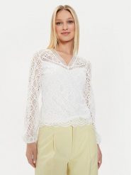Morgan Bluzka 241-TOULI Écru Regular Fit. Bluzki damskie Morgan, m, bez wzorów, z syntetyku, bez kołnierzyka, bez ramiączek. Za 189.99 zł.
